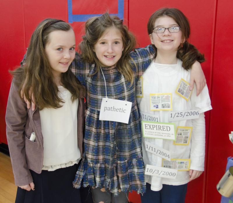 Sophisticated, pathetic and expired? Those are the words Isabel Friedrichs, Emily DellaCioppa and Isabella Hunter chose for the day. BY GEORGIA SPARLING